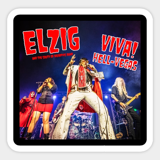 ELZIG Live ! Sticker by PepperKittyRules